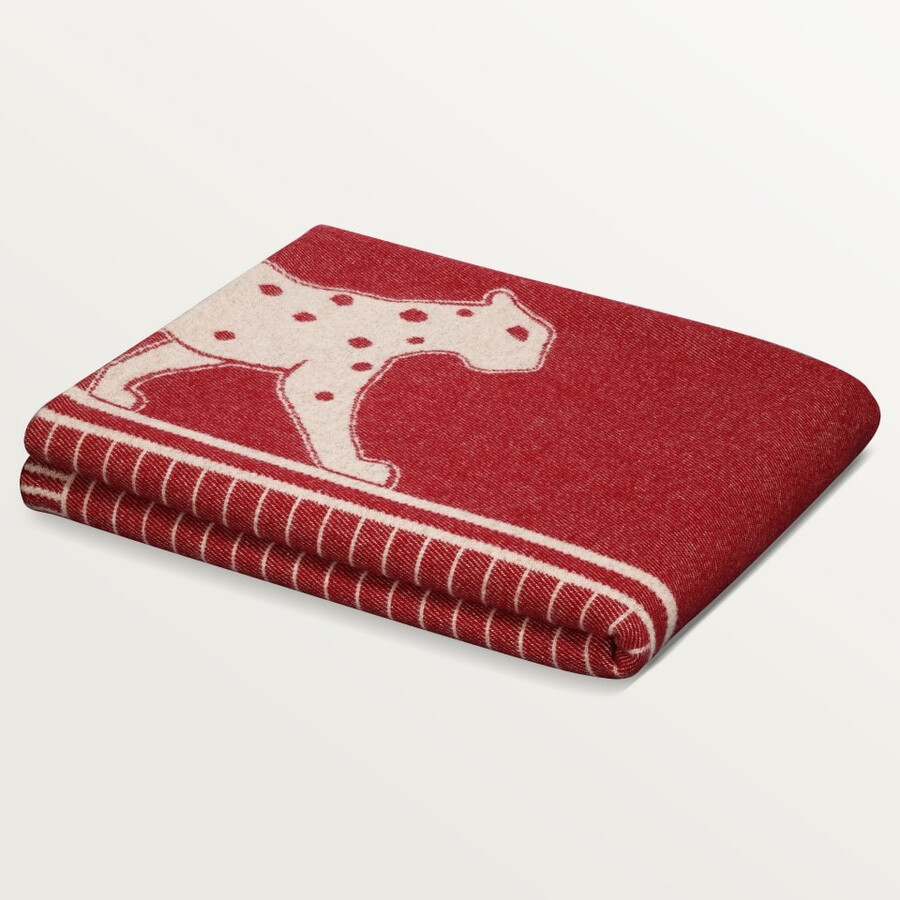 panthère de cartier blanket
