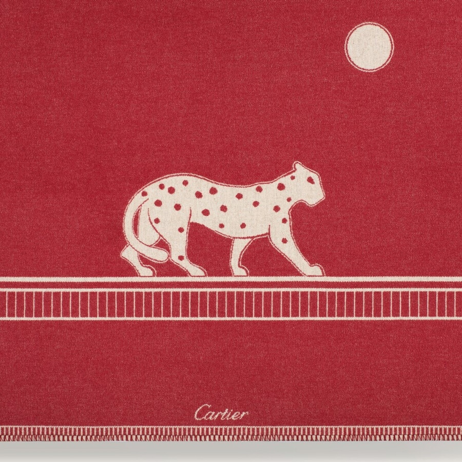 panthère de cartier blanket