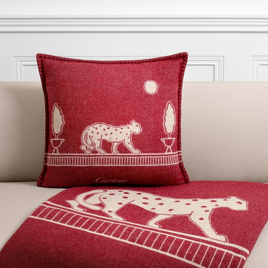 panthère de cartier blanket