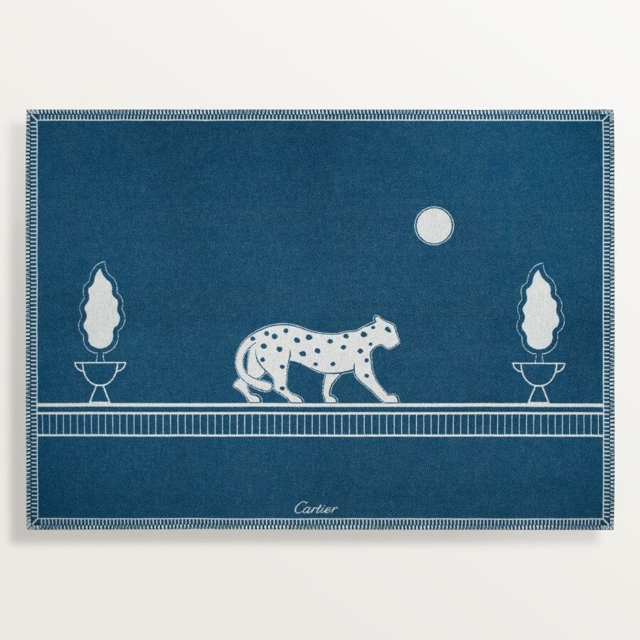 panthère de cartier blanket