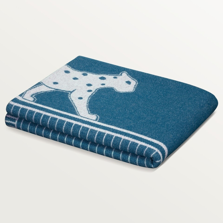 panthère de cartier blanket