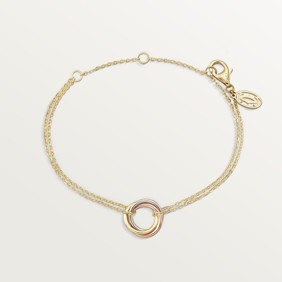 trinity bracelet on chain