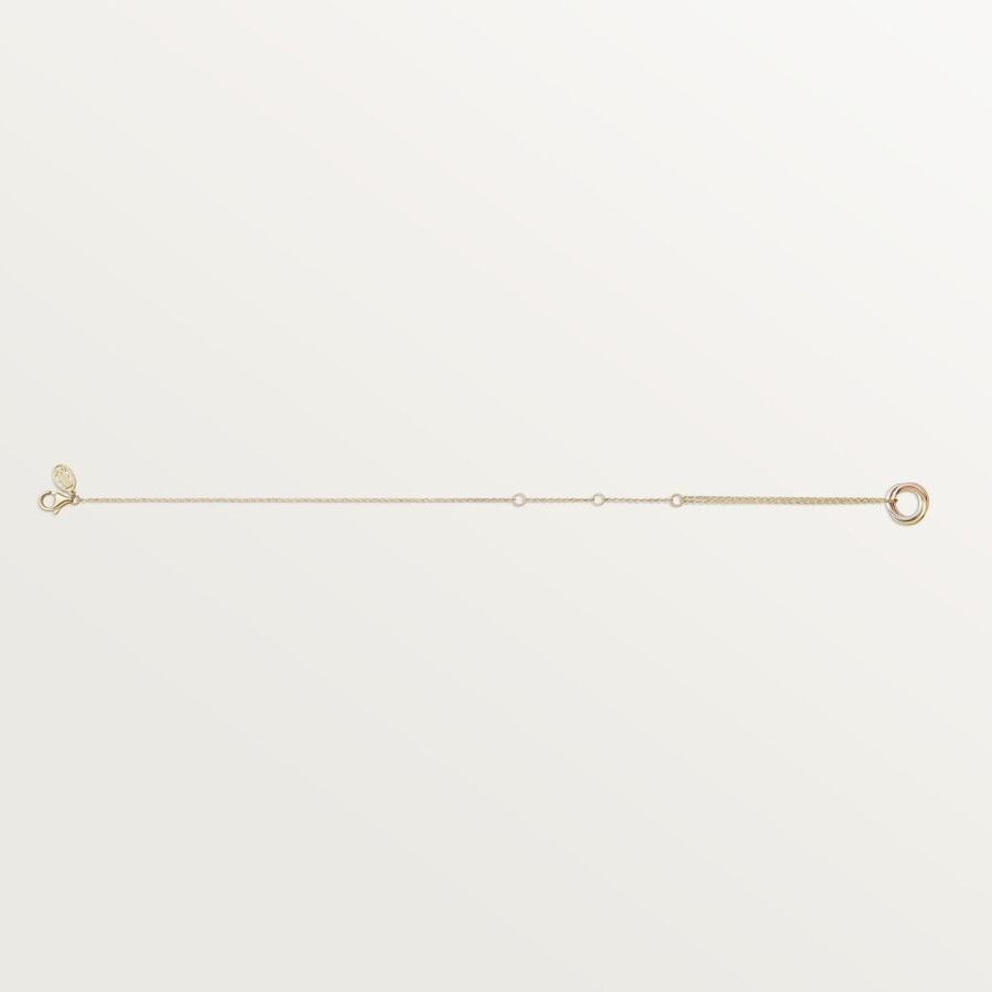 trinity bracelet on chain