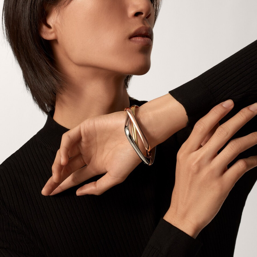 trinity bracelet cushion-shaped