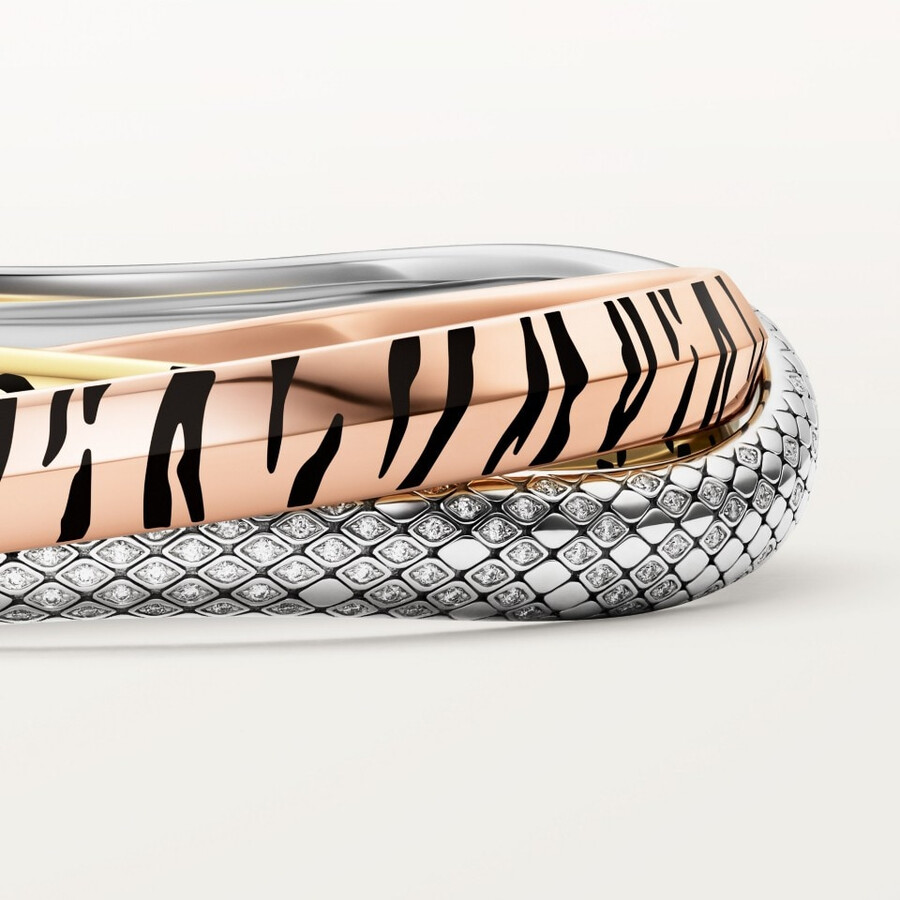 trinity bracelet lacquer diamonds