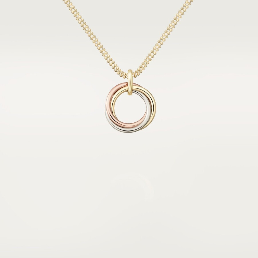 trinity pendant medium model diamonds