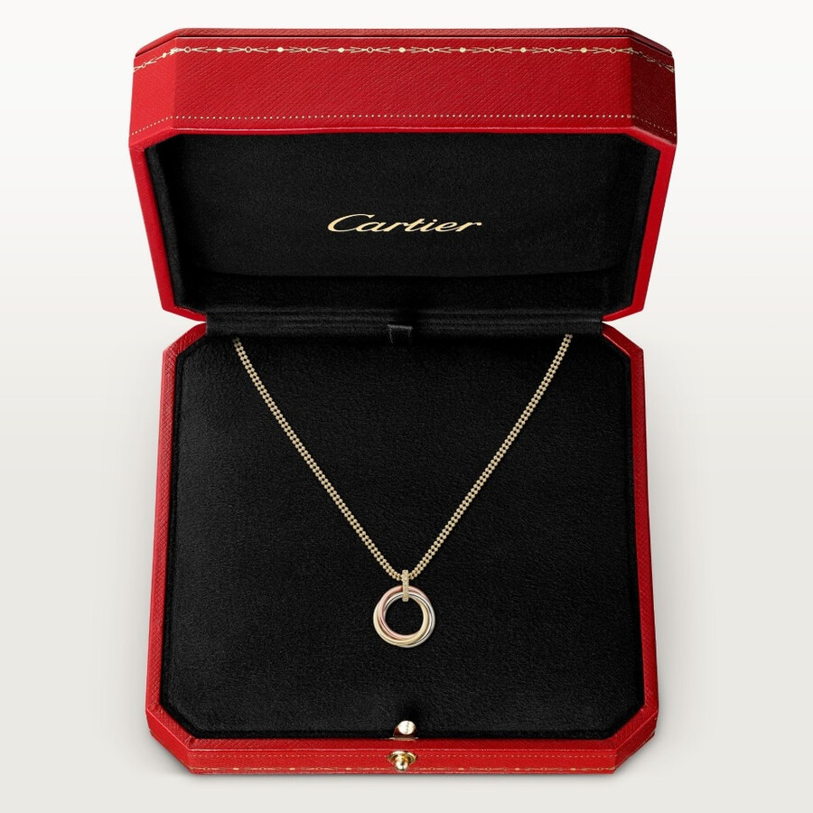 trinity pendant medium model diamonds