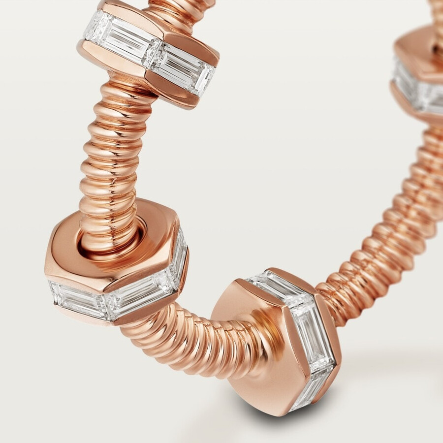 ecrou de cartier ring diamonds