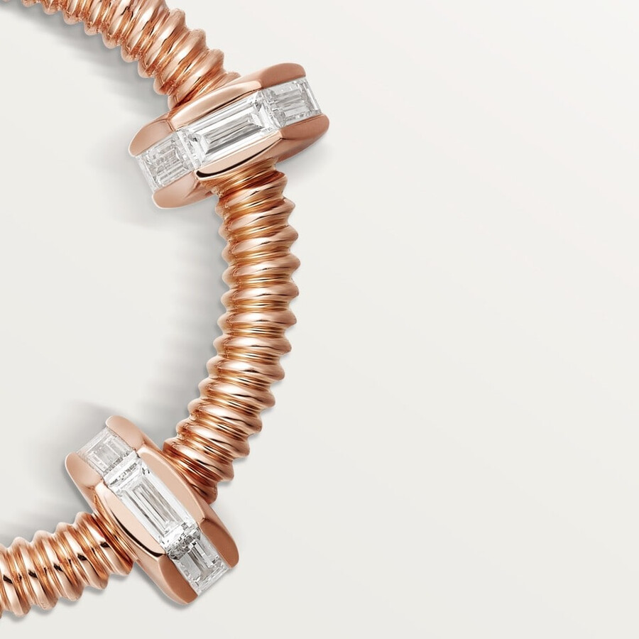 ecrou de cartier ring diamonds